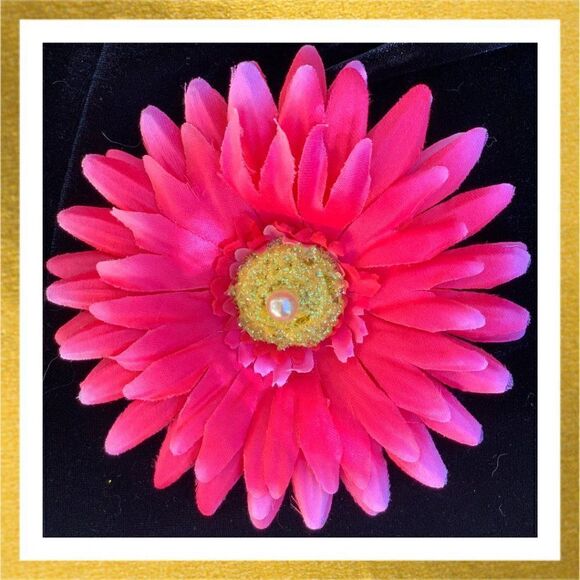 3/$20 Handmade FLOWER Floral HAIR CLIP Barrette - Picture 1 of 2